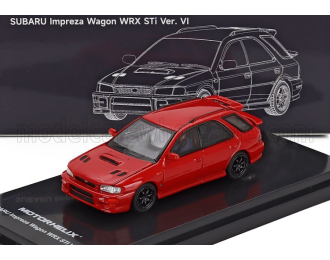 SUBARU Impreza Wrx Sw Station Wagon (2001), Red