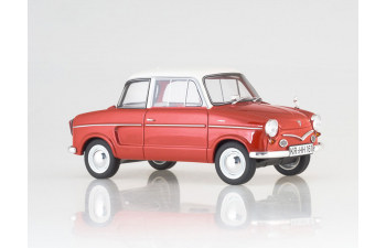 NSU Prinz III, red / white