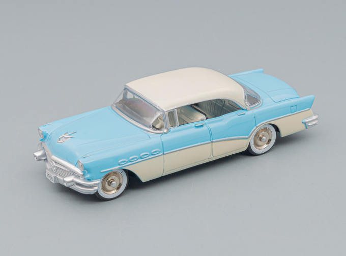 BUICK Roadmaster Riviera 4-Door Hardtop (1956), light blue / white