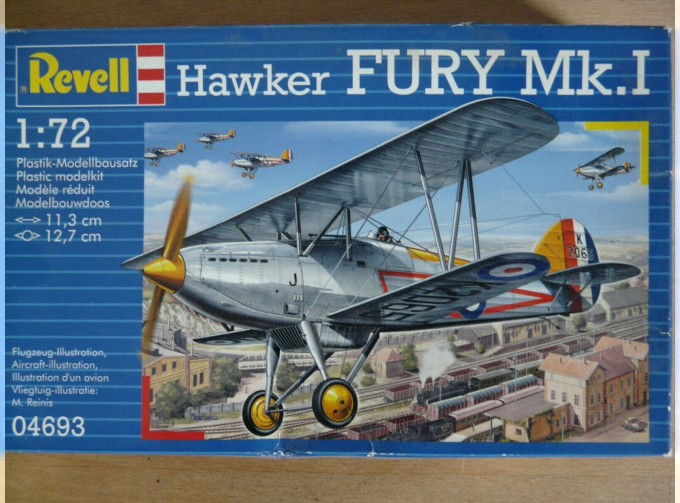 Сборная модель Hawker Fury Mk.1