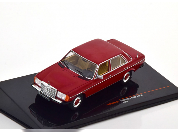 MERCEDES-BENZ 240D W123 Saloon (1976), dark red