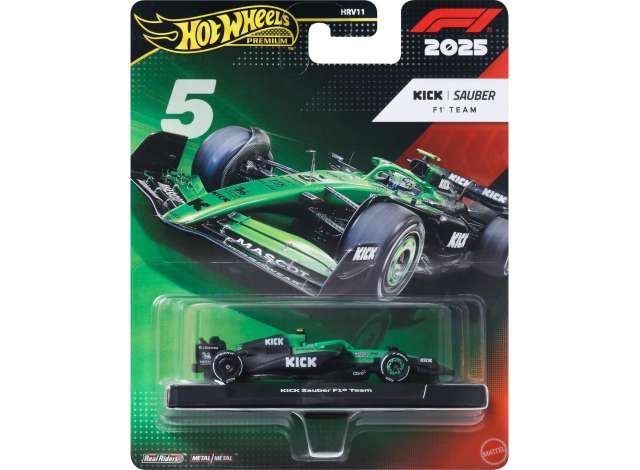 SAUBER F1 C45 Team Stake Kick №5 Season (2025) Gabriel Bortoleto, Green Black