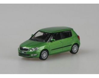 SKODA Fabia II (facelift 2010) Rallye, Green Metallic