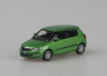 SKODA Fabia II (facelift 2010) Rallye, Green Metallic