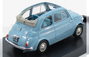 FIAT 500 Nuova Normale Aperta 1957, Very Light Blue