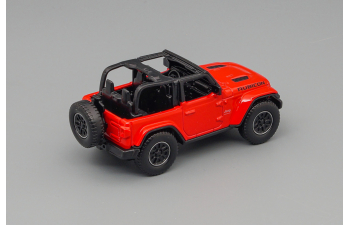 JEEP Wrangler Rubicon Open (2012), Red Black