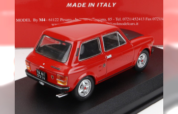 AUTOBIANCHI A112 Abarth Ii Serie (1973), red black