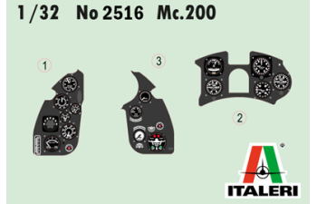 Сборная модель MACCHI Mc.202 Saetta Airplane Military 1943