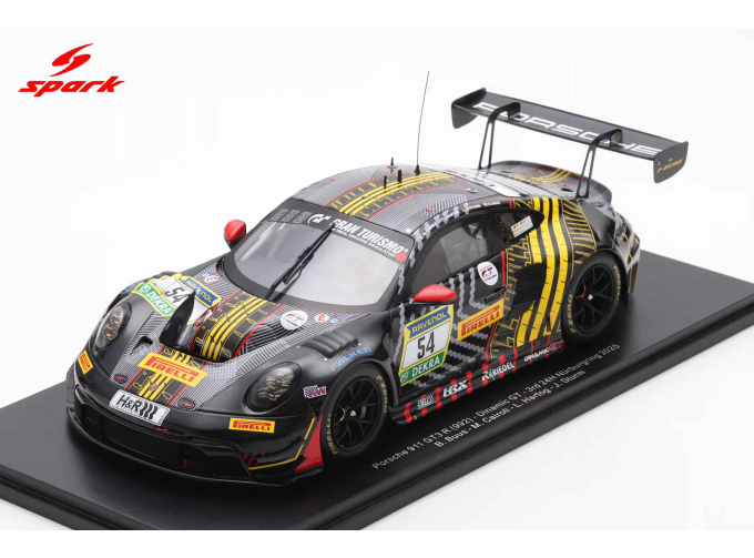 PORSCHE 911 992 GT3 R Team Dinamic GT SRL №54 3rd 24h Nürburgring (2025) Bastian Buus, Matteo Cairoli, Loek Hartog, Joel Sturm