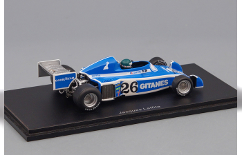 LIGIER JS5 #26 3RD BELGIUM GP (1976), blue / white