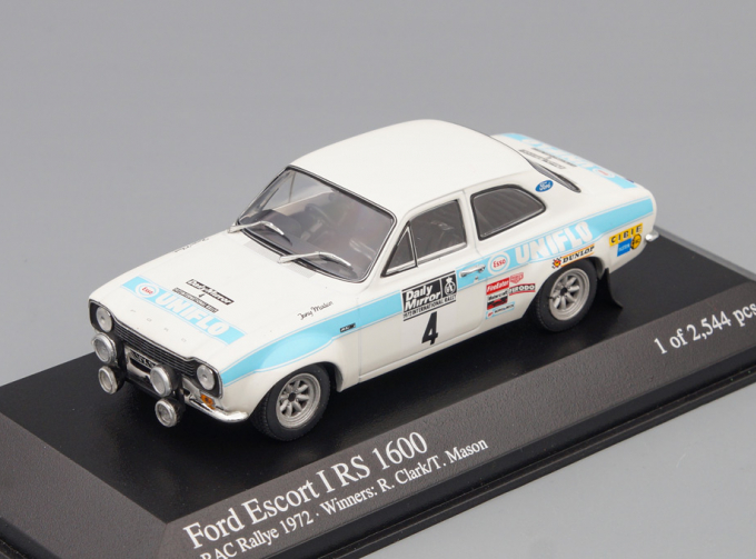 FORD ESCORT RS1600 #4 Winner RAC Rally 1972