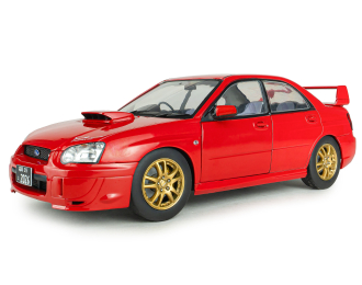 SUBARU Impreza WRX STI (2004), red
