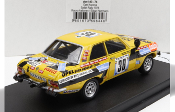 OPEL Ascona (night Version) №38 Rally Safari (1975) R.Aaltonen - E.herrmann, Yellow Black