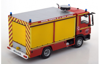 MAN TGL 12.250 fire engine France, red-yellow