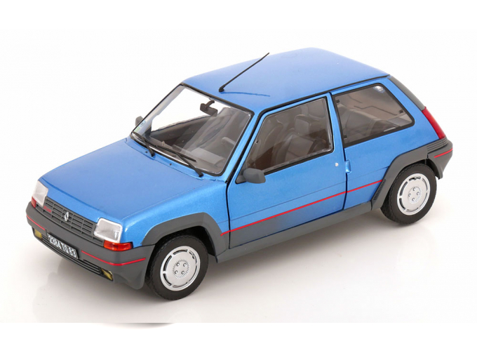 RENAULT R5 Gt Turbo Mk1 (1985), light blue-metallic