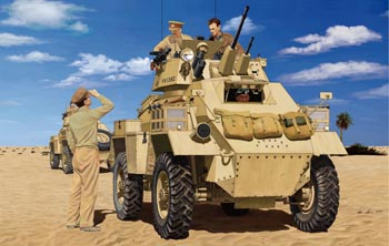 Сборная модель Humber Armored Car Mk. II