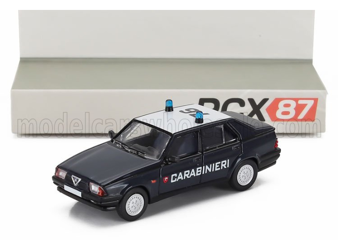 ALFA ROMEO 75 Carabinieri (1988), Blue White
