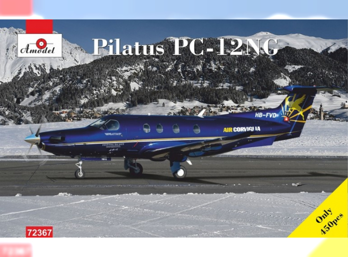 Сборная модель Самолет Pilatus PC-12NG