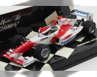 TOYOTA F1 Tf104 N 16 2004 C.da Matta, White Red