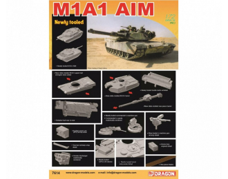 Сборная модель M1A1 AIM