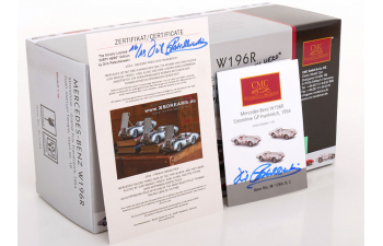 MERCEDES-BENZ W196R Stromlinie No 18 GP France, Fangio (1954)