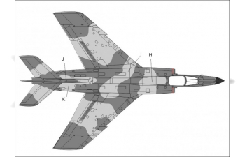 Маска окрасочная Etendard/Super Etendard CAMO (All)