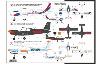 Сборная модель Zlin Z-43 HI-TECH Limited