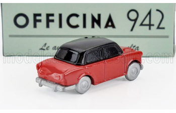 FIAT 600 Berlina Carrozzeria Mantelli (1957), Red Black