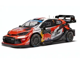 TOYOTA YARIS GR WRC RALLY1 Hybrid Team Toyota Gazoo Racing WRT №1 3rd Rally Monte Carlo (2026) Sebastien Ogier - Vincent Landais