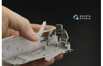 3D Декаль интерьера кабины пилота SBD-2 Dauntless (Trumpeter)