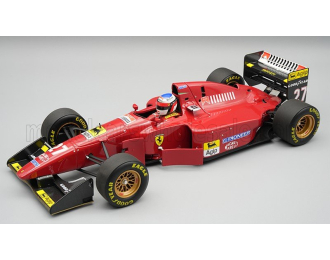 FERRARI F1 412 T1 B №27 German GP (with pilot figure) Jean Alesi (1994), red