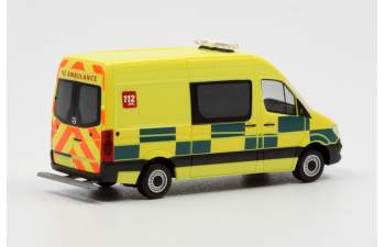 MERCEDES-BENZ Sprinter Ambulance Croix Rouge (B), yellow/green