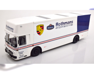 MERCEDES-BENZ O317 Porsche race transporter Rothmans slightly paint problems possible  Side door does not close perfectly