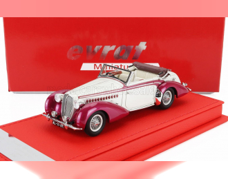 DELAHAYE 135m S/n.60139 Chapron Cabriolet Open (1947), White Red