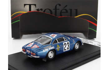 RENAULT Alpine A110 №23 Rally 1000 Lakes (1969) Jorma Lusenius - Seppo Halme, Blue