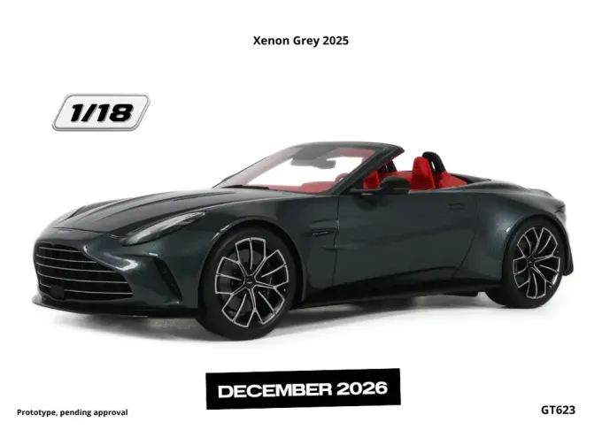 ASTON MARTIN Vantage Roadster *Resin serie* (2025), xenon grey