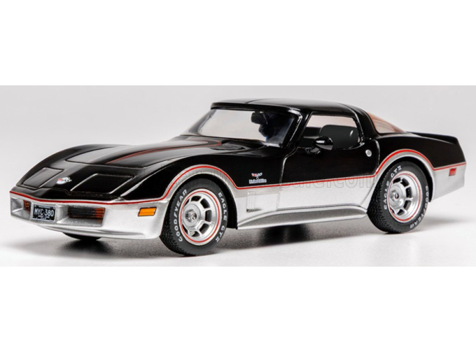 CHEVROLET Corvette C3 Coupe (1980), black/silver