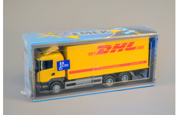 SCANIA R730 DHL Truck, yellow