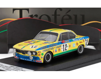 BMW 2800 Cs Alpina Team Bmw Castrol (night Version) №12 24h Spa Francorchamps (1971) Liane Engeman - Christine Beckers, Yellow Blue