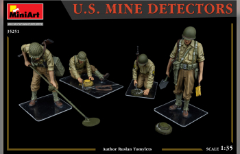 Сборная модель FIGURES U.S. MINE DETECTORS