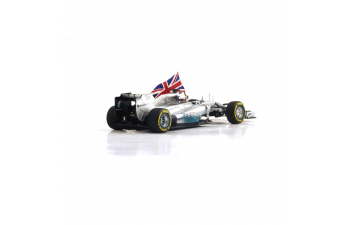 Mercedes-Benz F1 W05 Hybrid #44 Winner Abu Dhabi GP 2014 Lewis Hamilton, World Champion Edition