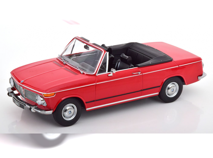 BMW 2002 Convertible (1968), red