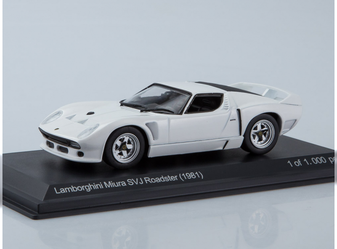 LAMBORGHINI Miura SVJ Roadster (1981), white