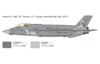 Сборная модель Самолёт LOCKHEED MARTIN F-35 A Version Lighting Ii Military Airplane 2011