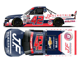 Chevrolet Silverado #42 Matt Mills * J.F. Electric â€œDay* blue/red/white 2025