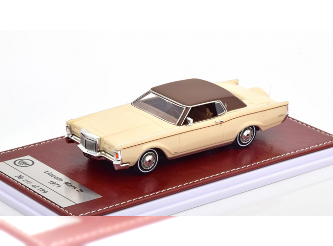 LINCOLN Mark III (1971), beige/braun