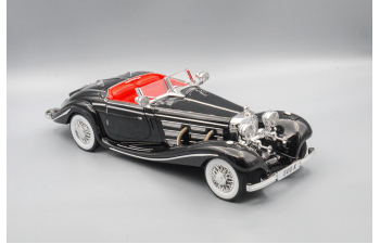 MERCEDES-BENZ 500K, чёрный, 30 см