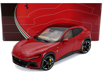 FERRARI Purosangue Suv Panoramic Roof (2022) - Polyfoam Packaging, Rosso Corsa - Red