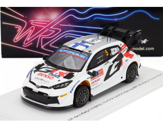 TOYOTA Yaris Gr Rally1 Hybrid Team Toyota Gazoo Racing Wrt №5 4th Rally Finland (2024) Sami Pajari - Enni Malkonen, White