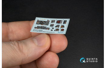 3D Декаль интерьера кабины RF-4C Phantom II (late без DMAS) (Hasegawa) (с 3D-печатными деталями)